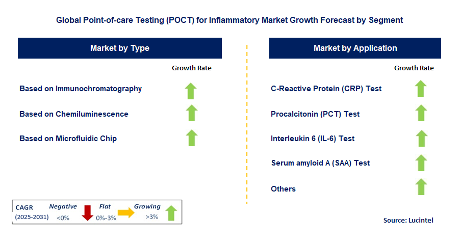 Point-of-Care Testing (POCT) for Inflammatory Market by Segment